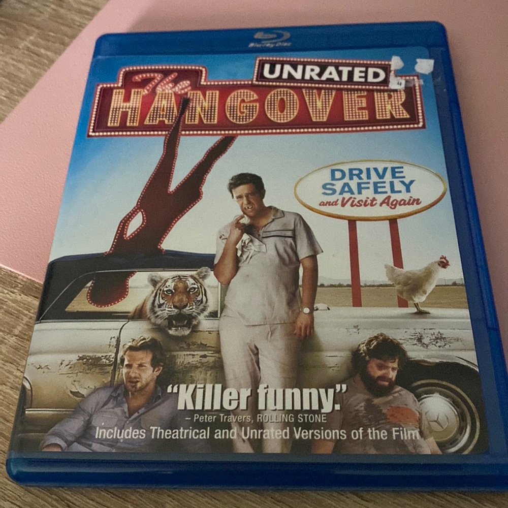 The hangover blu-ray